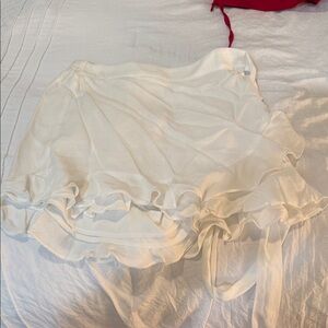 American Threads Ivory Skirt